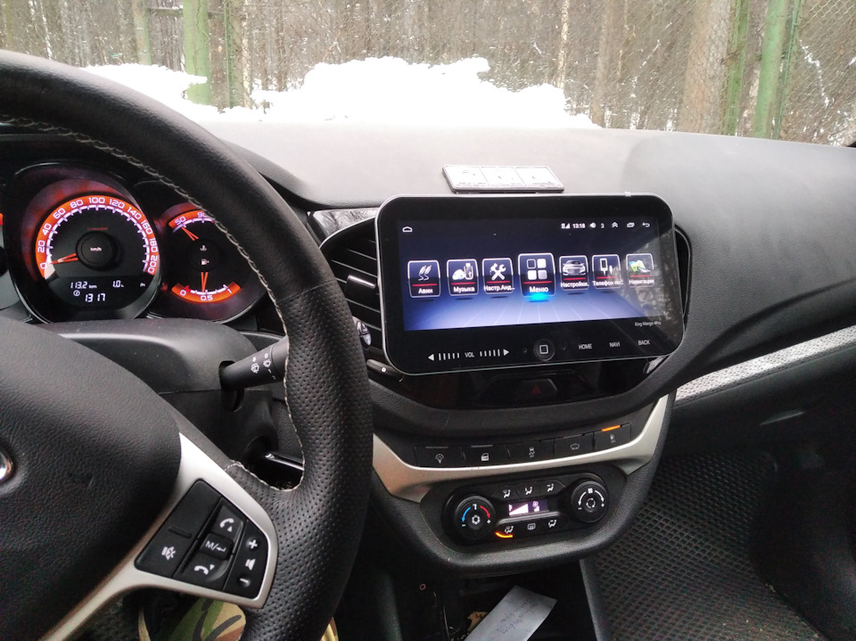 Магнитола Mekede х150 на Ладу Весту св кросс — Lada Vesta SW Cross (1G ...