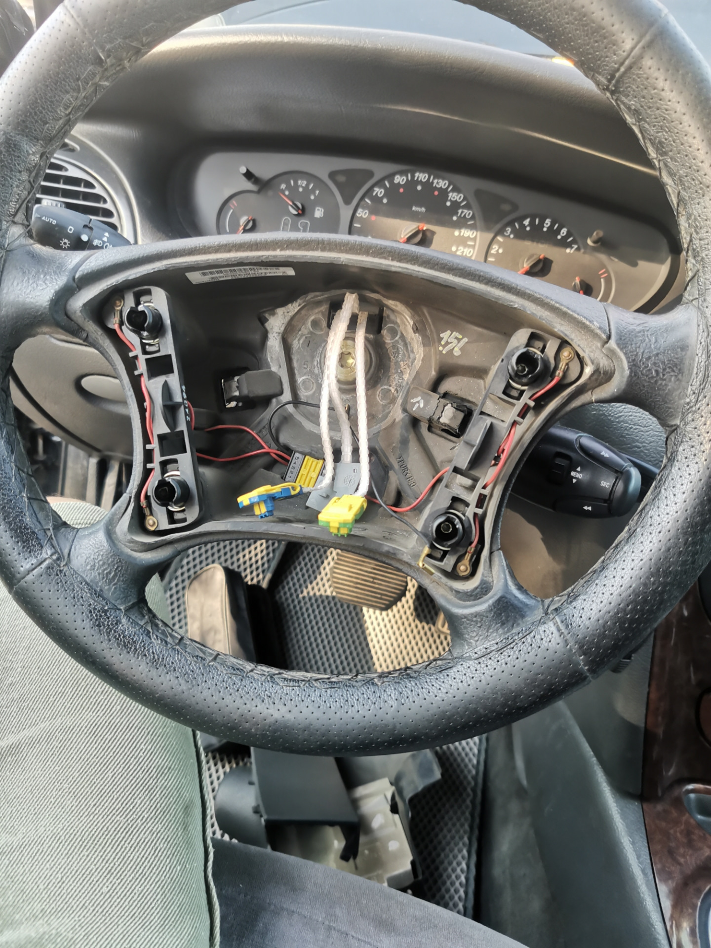 Airbag fault. Airbag fault