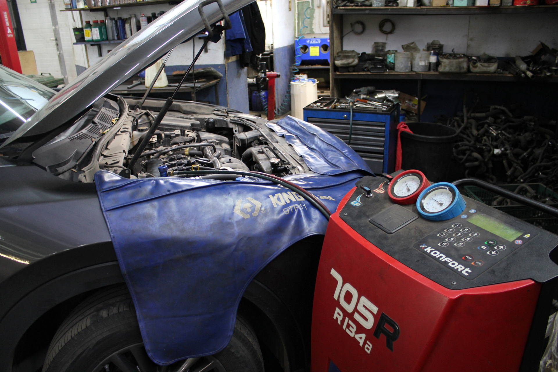 Не охлаждает кондиционер Мазда СХ 5 — R1 автосервис на DRIVE2