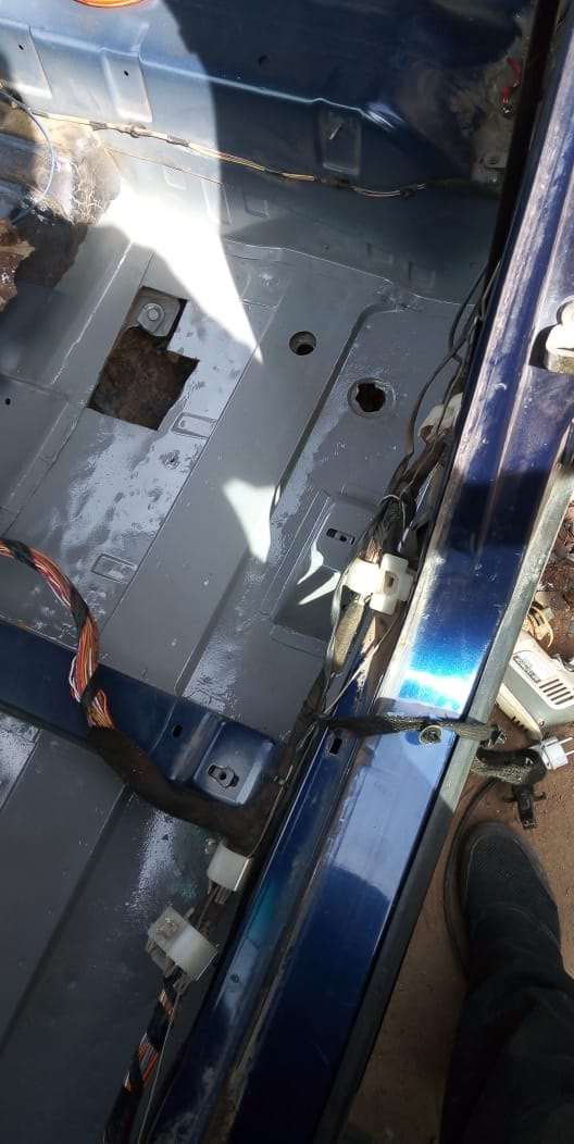 частичное восстановление пола — Peugeot 406, 1,8 л, 1999 года ...