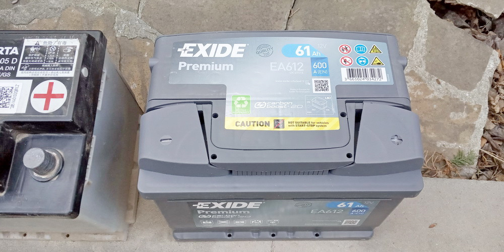 Exide ea612