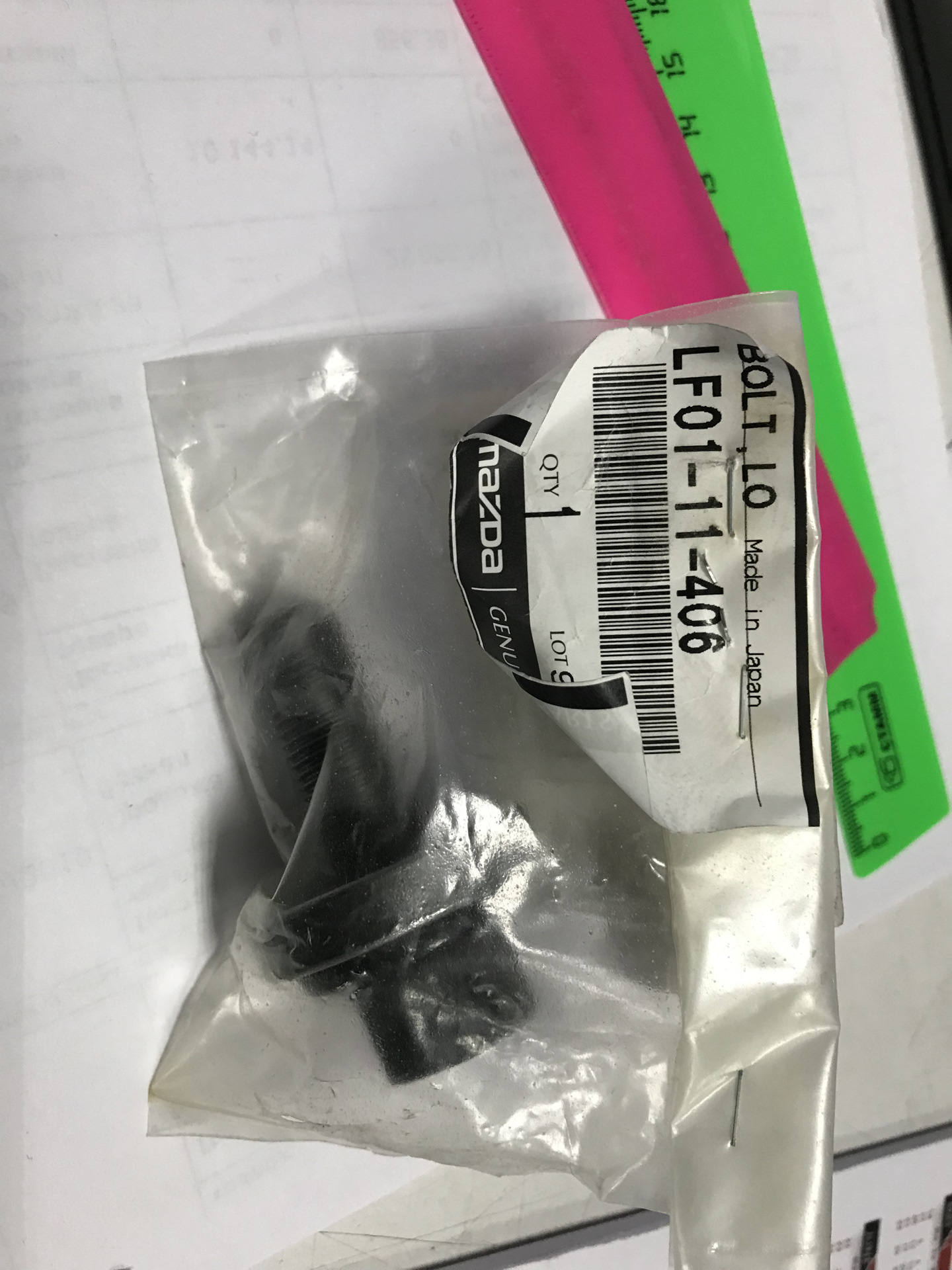 Дозаказ запчастей для замены грм. — Mazda CX-7, 2,3 л, 2008 года