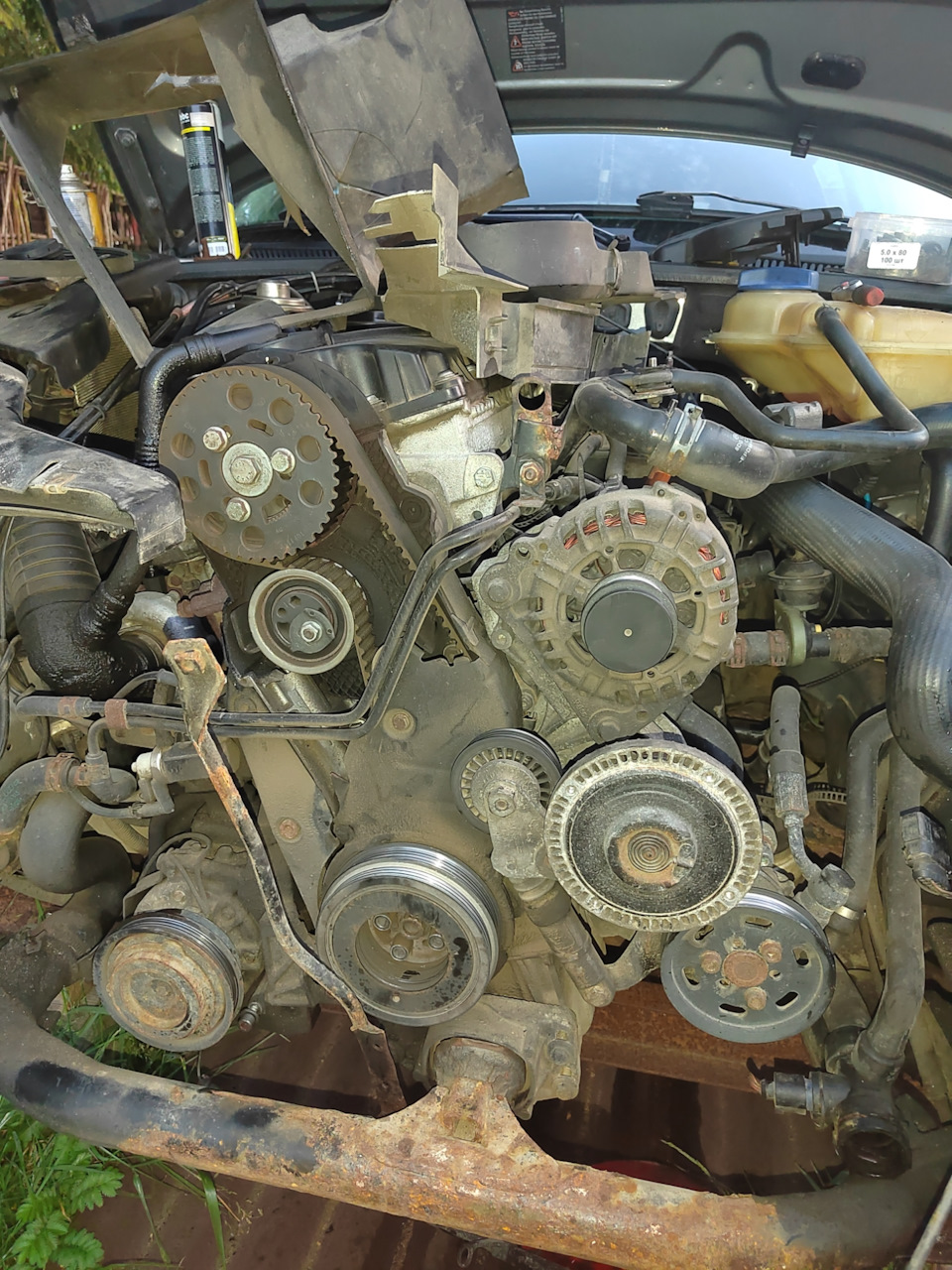 Замена и ремонт ремня ГРМ в двигателе 1.9 tdi в Volkswagen Passat B5