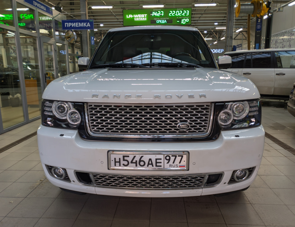 Замена ТНВД + ТО — Land Rover Range Rover (3G), 5 л, 2012 года | визит ...