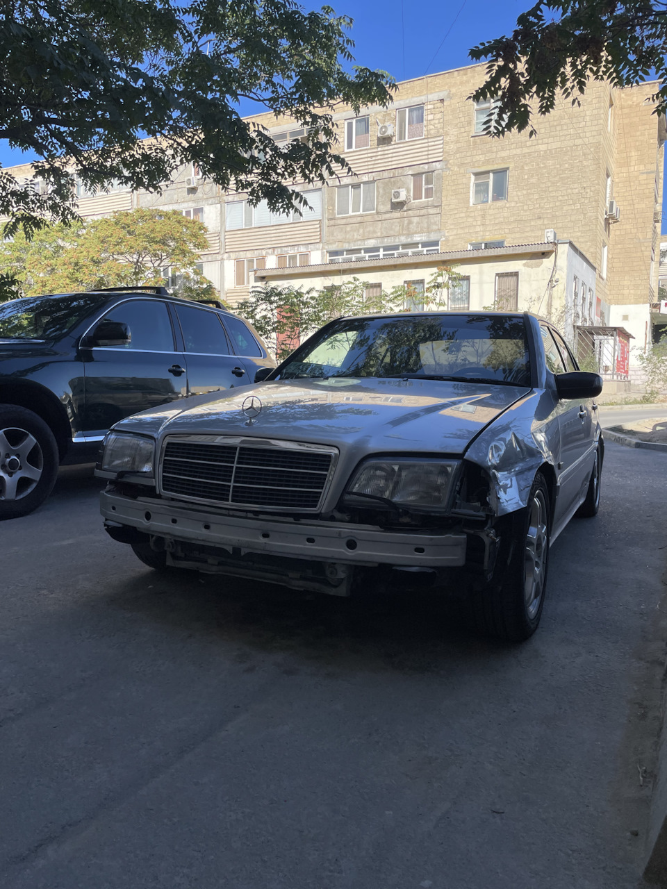 Первое ДТП за 5 лет — Mercedes-Benz C-class (W202), 3,2 л, 1993 года | ДТП  | DRIVE2