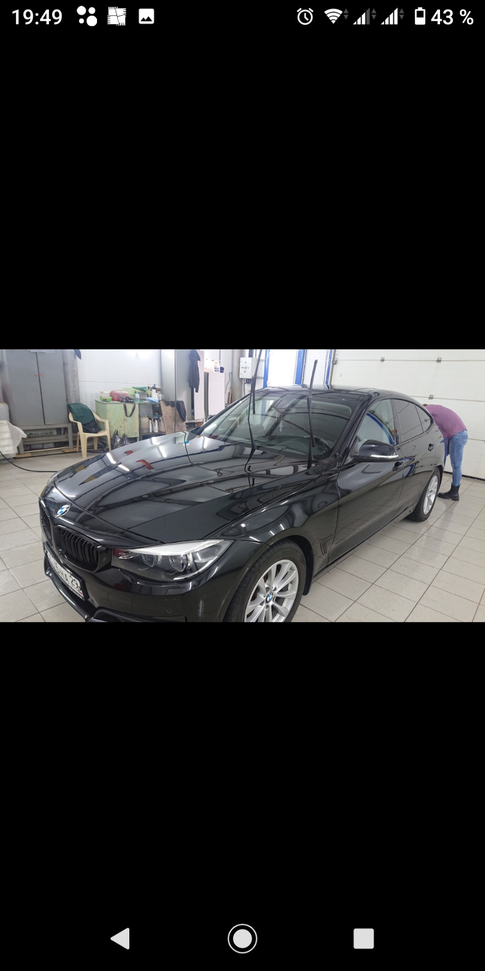 Немножко блеска, комфорта и защиты — BMW 3 series Gran Turismo (F34), 2 л,  2015 года | стайлинг | DRIVE2