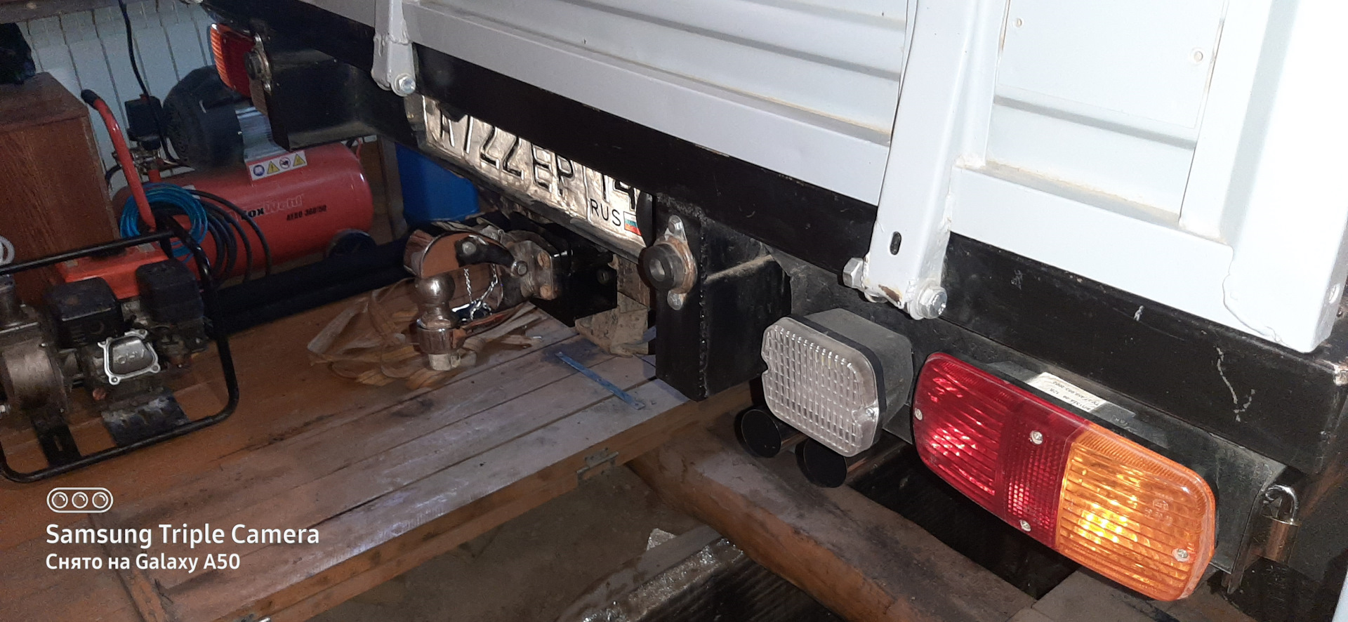 Установка сцепного устройства Фаркоп — УАЗ 3303, 2,9 л, 2008 года ...