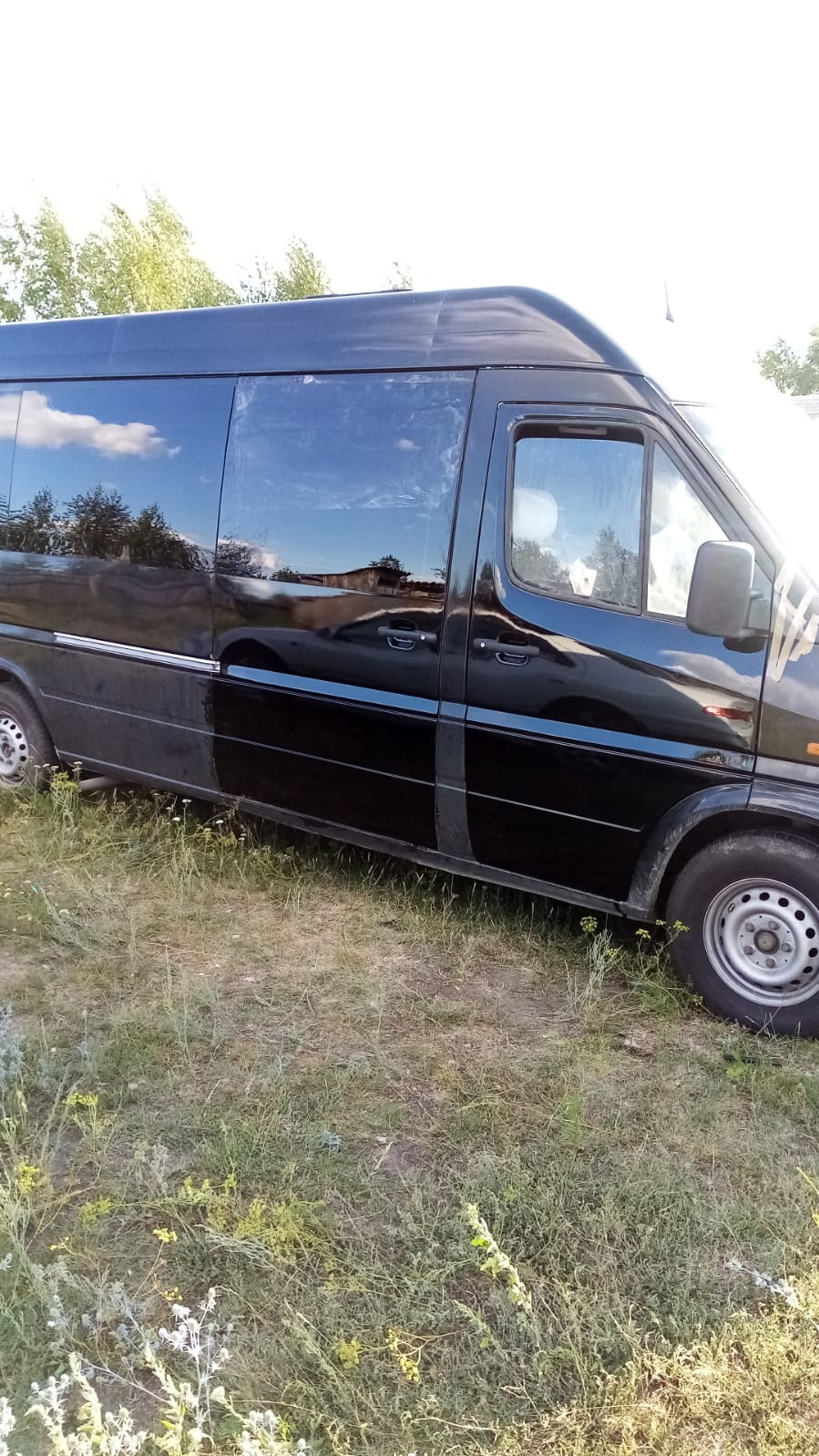 Ремонт дверей — Mercedes-Benz Sprinter (1G), 2,9 л, 1995 года | кузовной  ремонт | DRIVE2