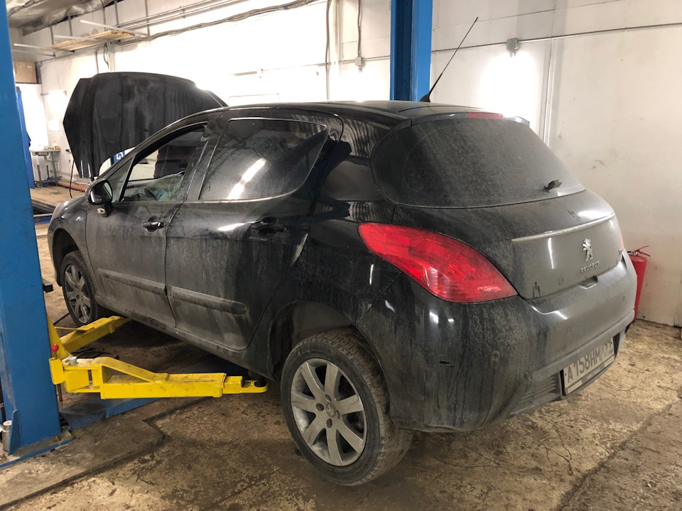 Pegeout 308 замена передних и задних тормозных механизмов — avtogarant ...