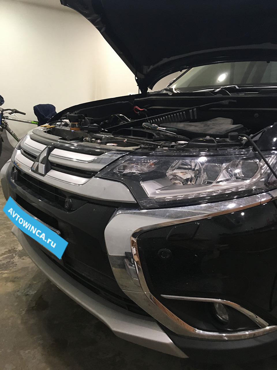 Mitsubishi Outlander 2018 2.4 Ultimate установка ACC/FCM/LDW — DRIVE2