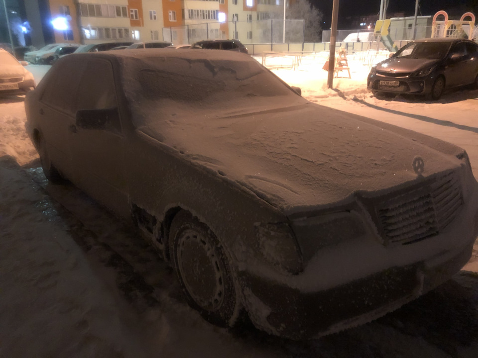 Минус 47 — Mercedes-Benz S-Class (W140), 4,2 л, 1994 года | просто так ...