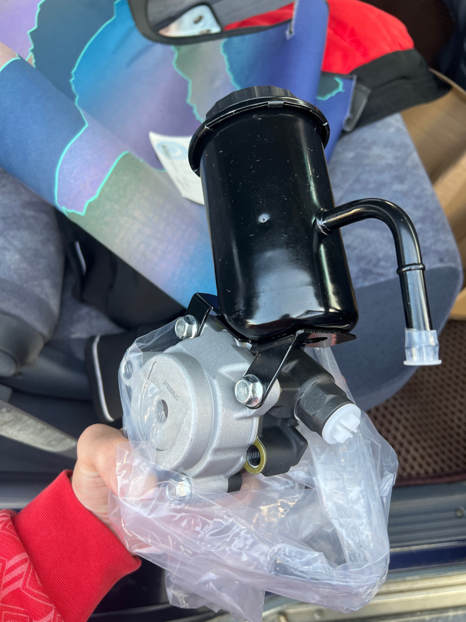 Новый китайский насос ГУР и старые новые рычаги — Toyota Land Cruiser ...