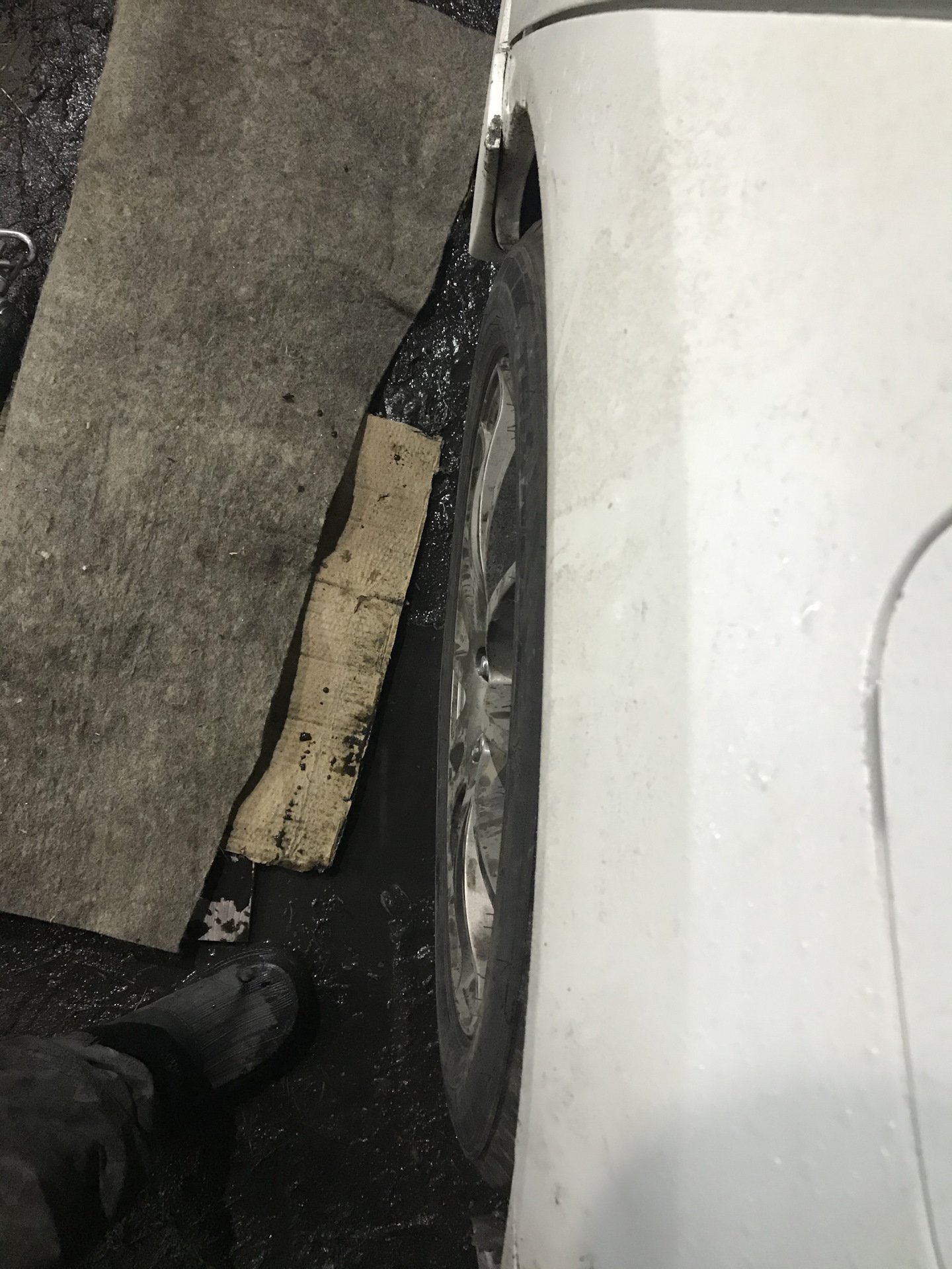 Переобувка и установка проставок на заднюю ось) — Honda Accord (8G), 2 ...