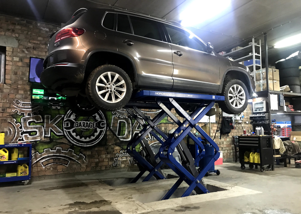 ТО после покупки — Volkswagen Tiguan (1G), 2 л, 2016 года | плановое ТО ...