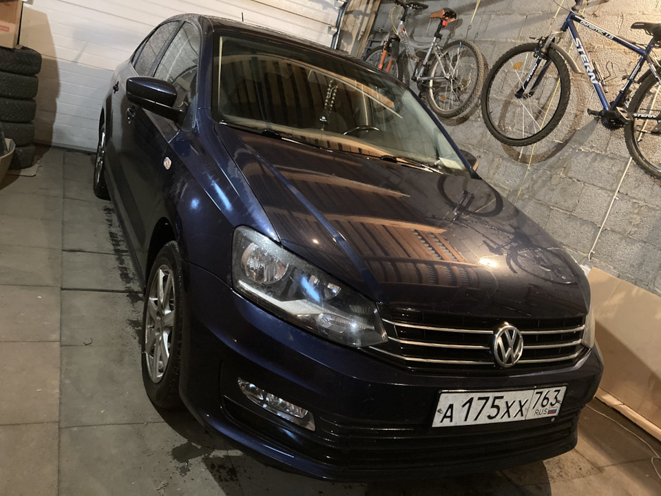 Замена ремня ГРМ — Volkswagen Polo Sedan, 1,6 л, 2016 года | запчасти ...