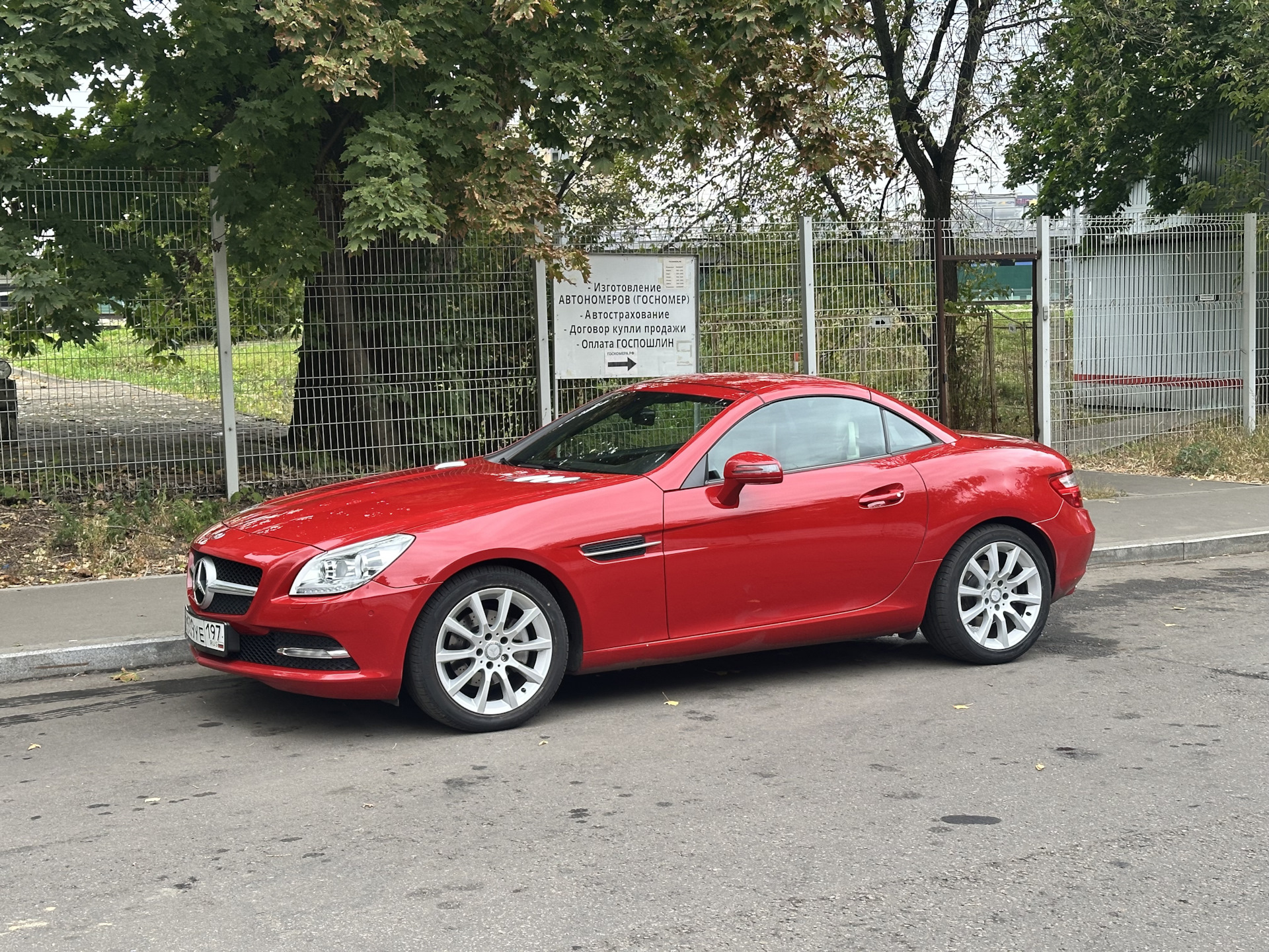 И тут конец истории — Mercedes-Benz SLK (R172), 1,8 л, 2012 года ...