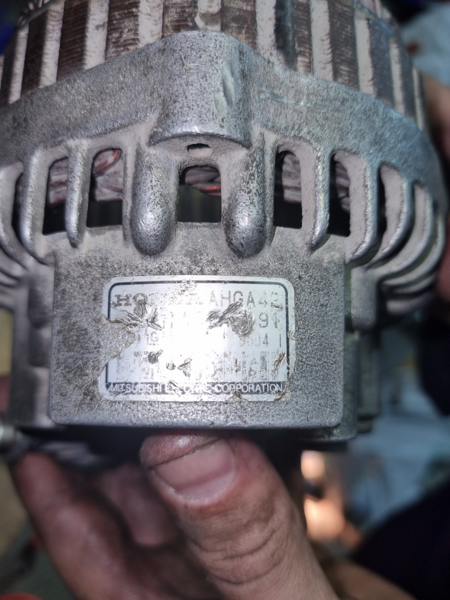 Замена подшипника генератора — Honda Civic Coupe (6G), 1,6 л, 2000 года ...