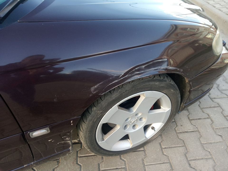 Печалька! — Opel Omega B, 2,2 л, 2000 года | ДТП | DRIVE2