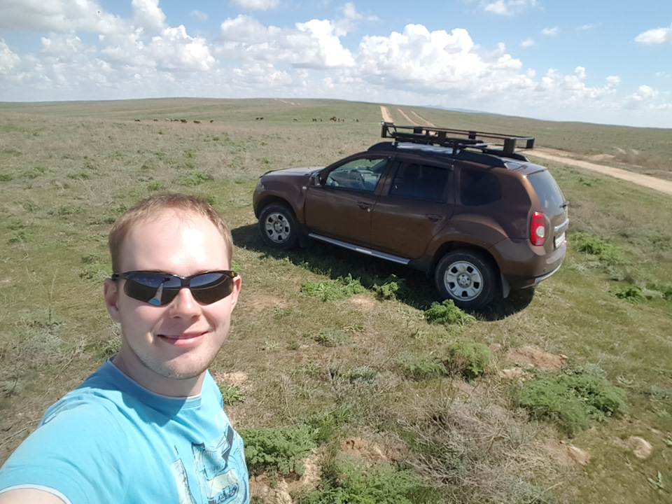 Малай сары покатушка за грибами — Renault Duster (1G), 2 л, 2014 года ...