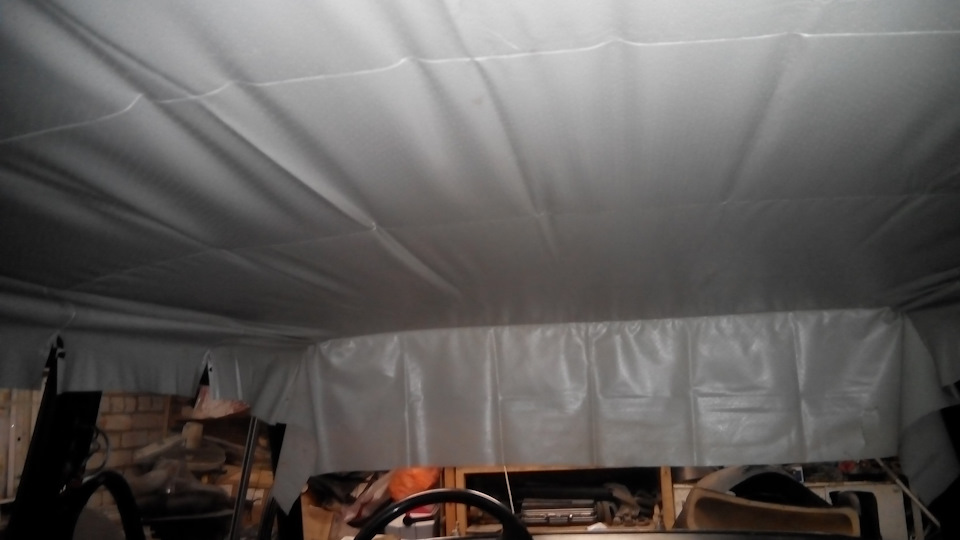 Ох-хо-хо)))) или натяжка потолка)))) — Lada 21065, 1,5 л, 1999 года ...