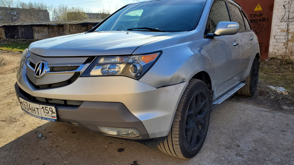Кузовной ремонт — Acura MDX (2G), 3,7 л, 2008 года | кузовной ремонт ...