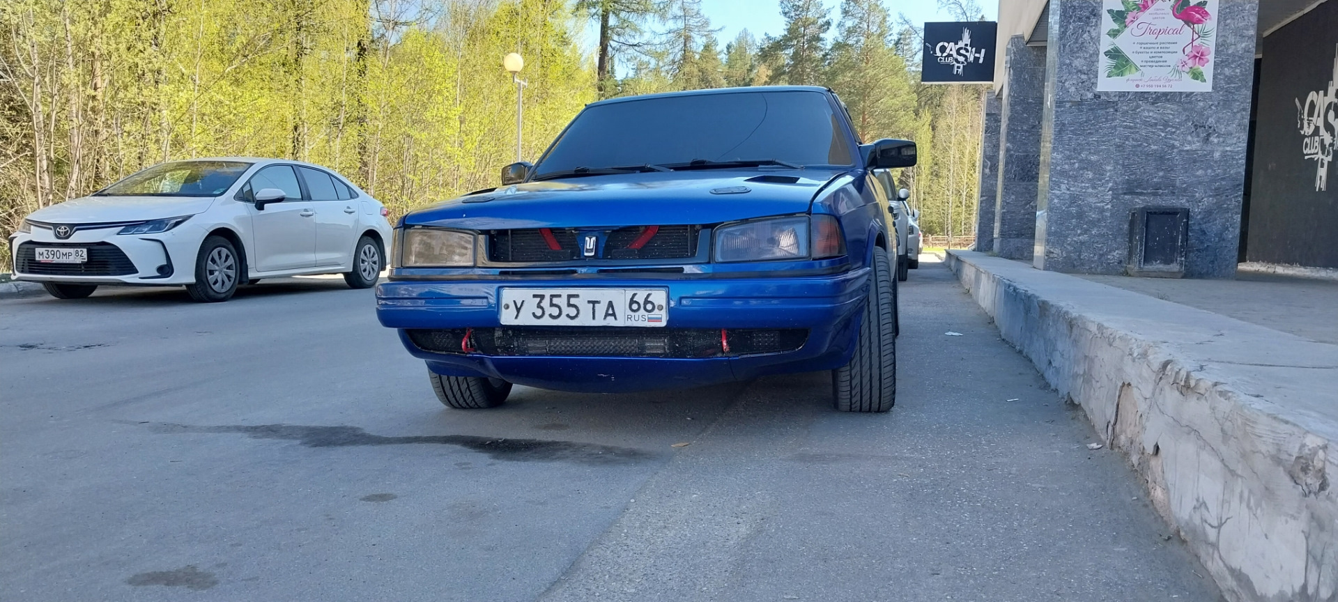 Тонировка в круг! — Москвич Князь Владимир, 2 л, 2001 года | стайлинг ...