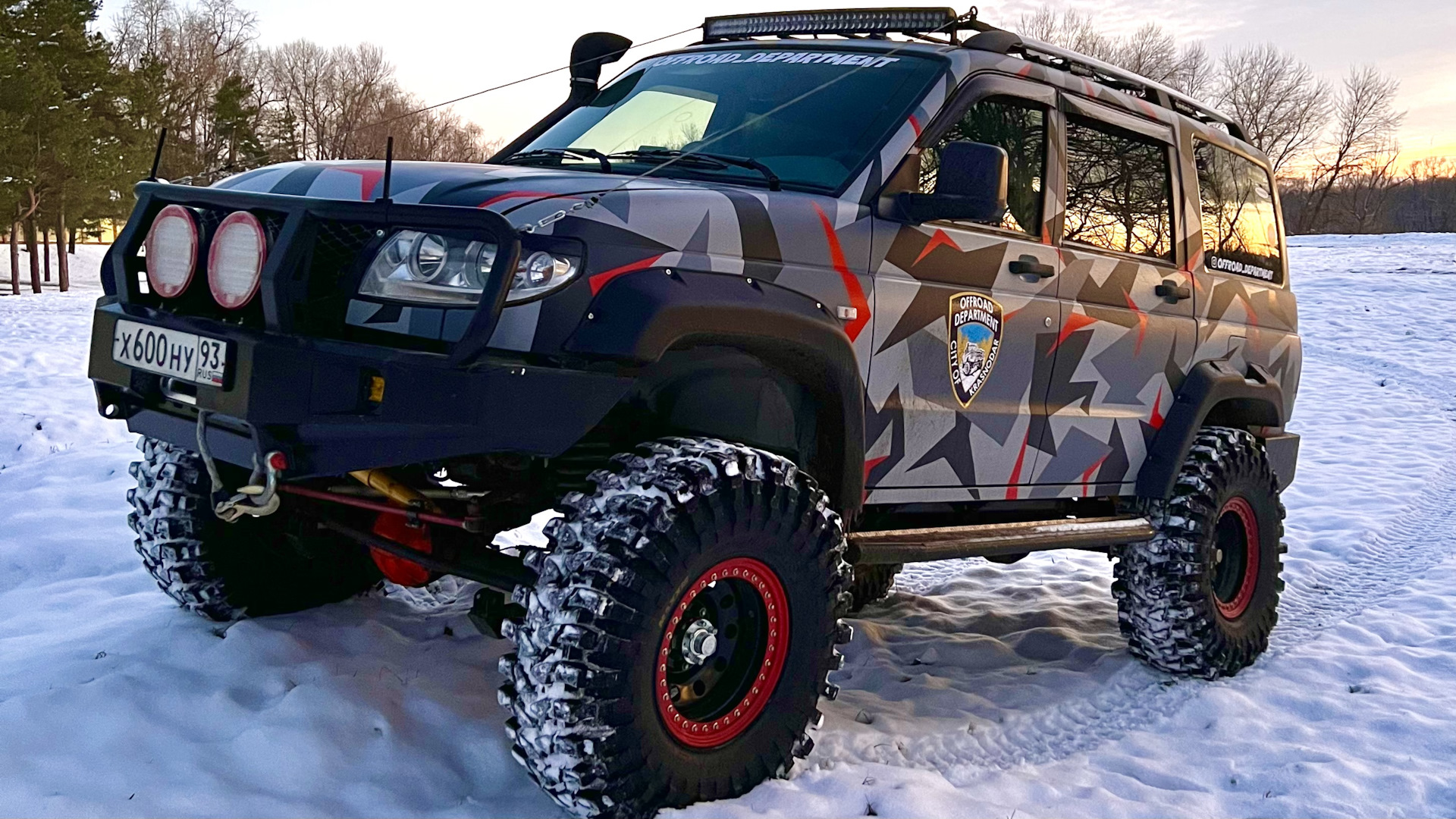 УАЗ Patriot 2.3 дизельный 2011 | Off-Road Department на DRIVE2