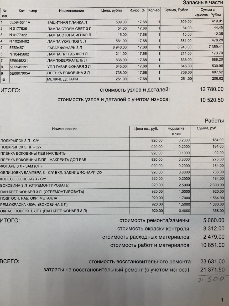 N10445602 Лампа накаливания (H21W 12V 21W BAY9s) VAG | Запчасти на DRIVE2