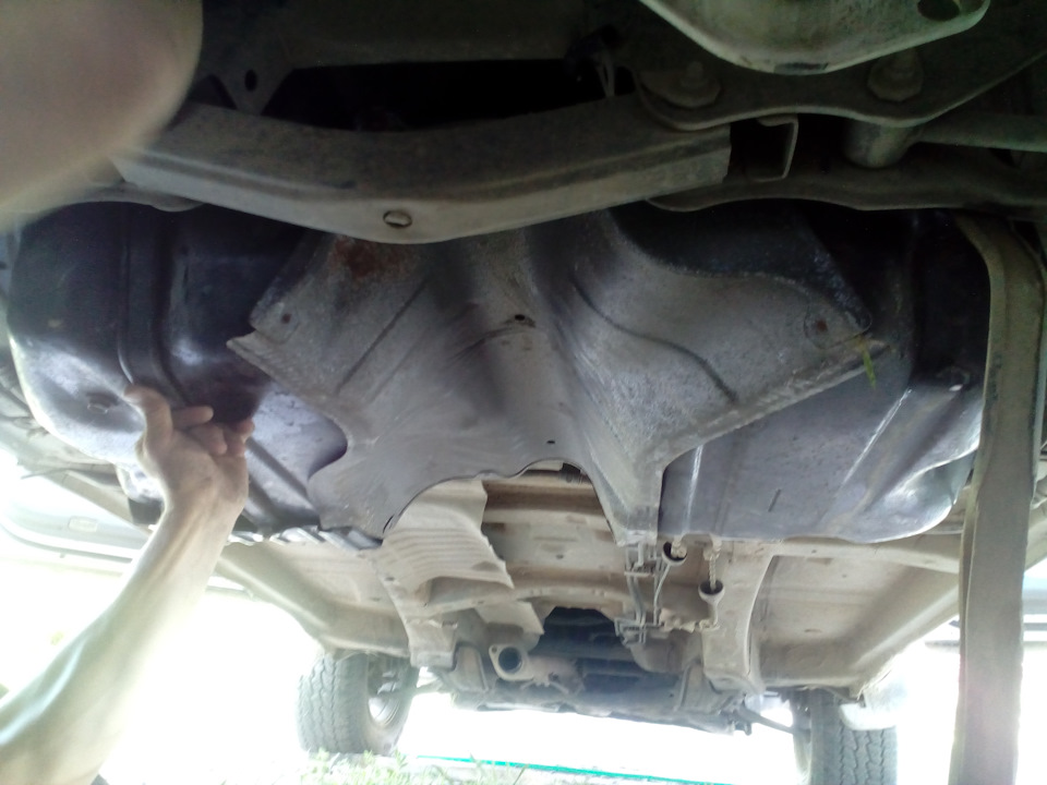 Новый бак уже примерка, состояние отличное. — Toyota Harrier (1G)