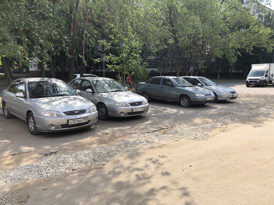 Случайная встреча — KIA Spectra, 1,6 л, 2007 года | встреча | DRIVE2