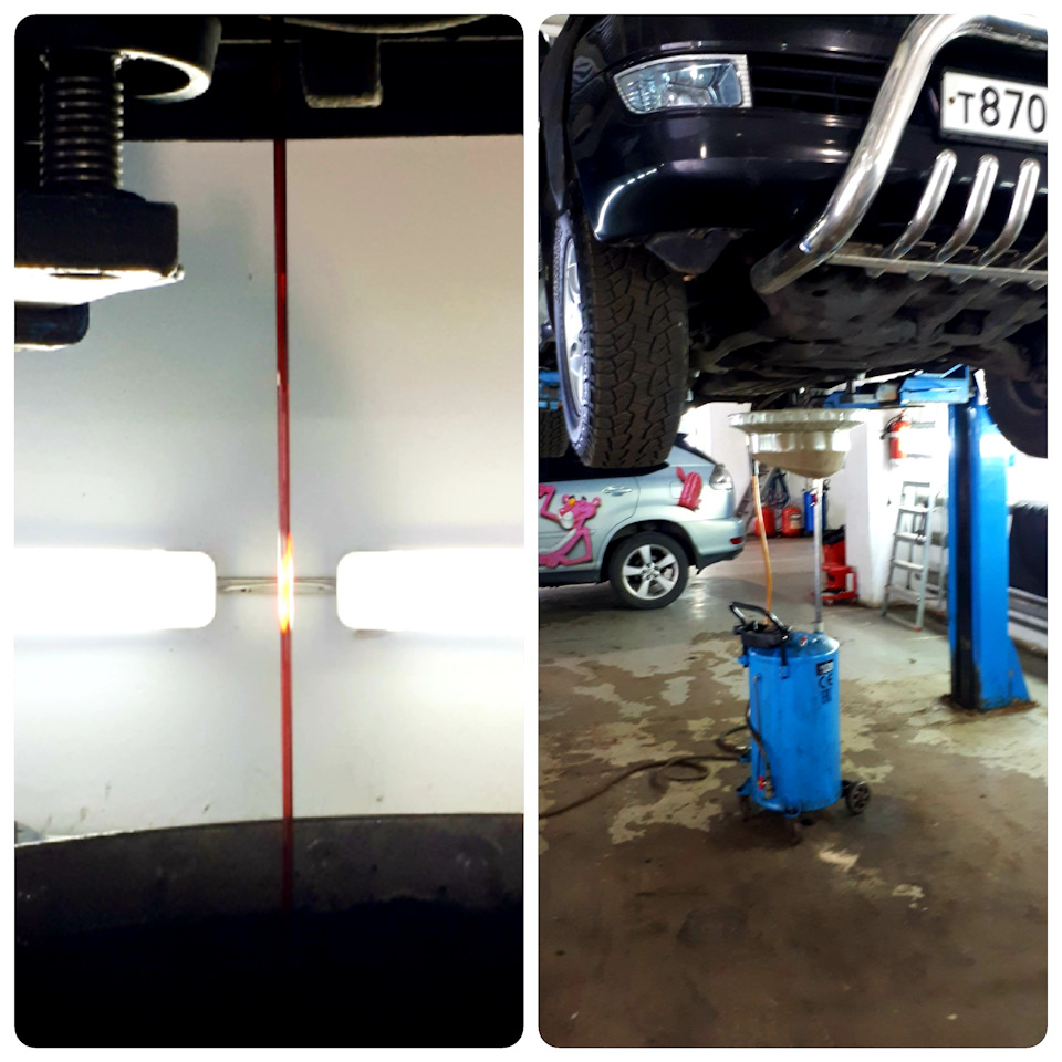 Сливаем старую жидкость, она в отличном состоянии — Lexus GX (UZJ120)