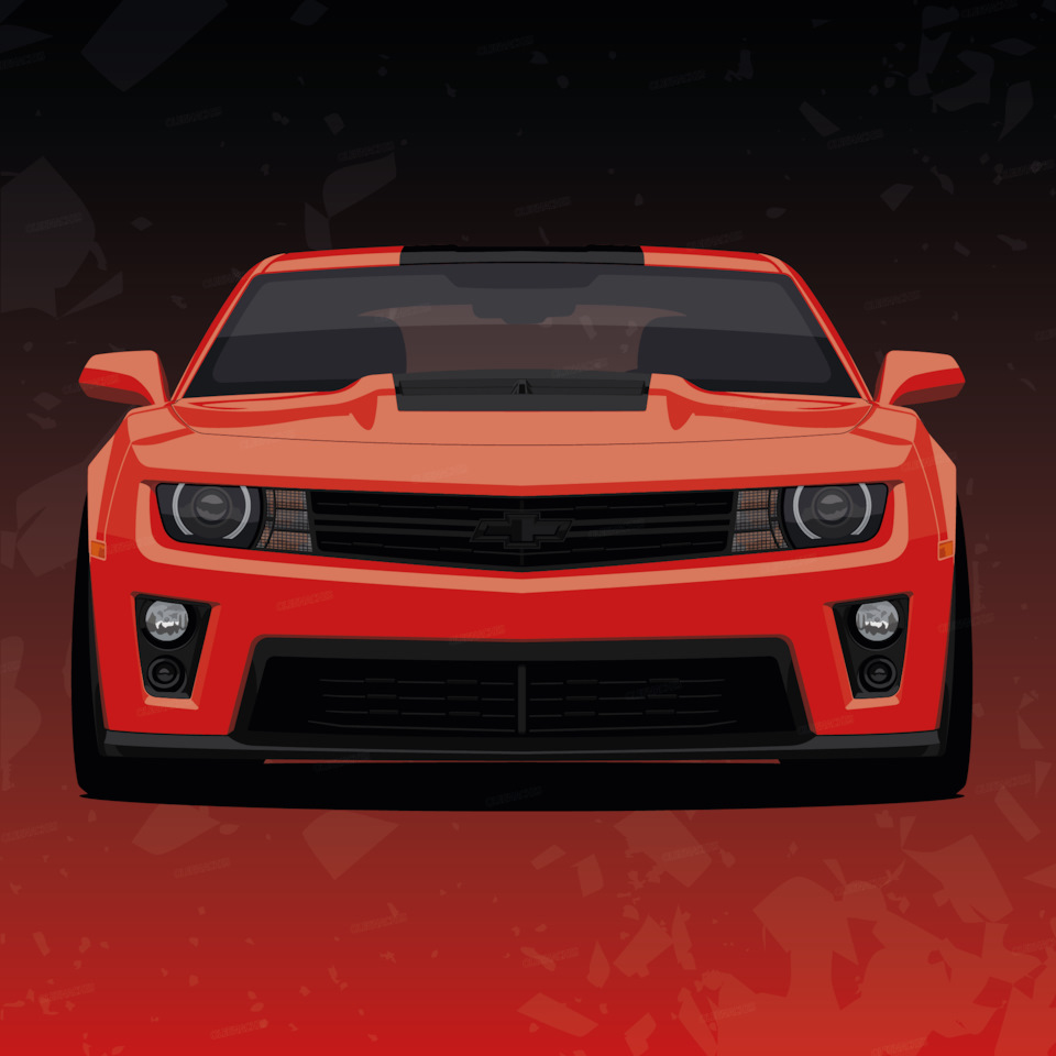 Рисунок Chevrolet Camaro ZL1 — DRIVE2