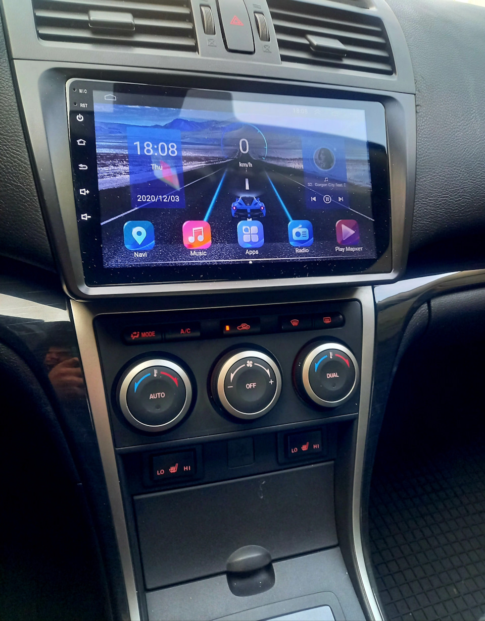 Экран мазда 6. 2 Din Mazda 6 GH. Штатная магнитола Мазда 6 GH. Магнитола Мазда 6 GH С экраном. Андроид магнитола Мазда 6 GH.