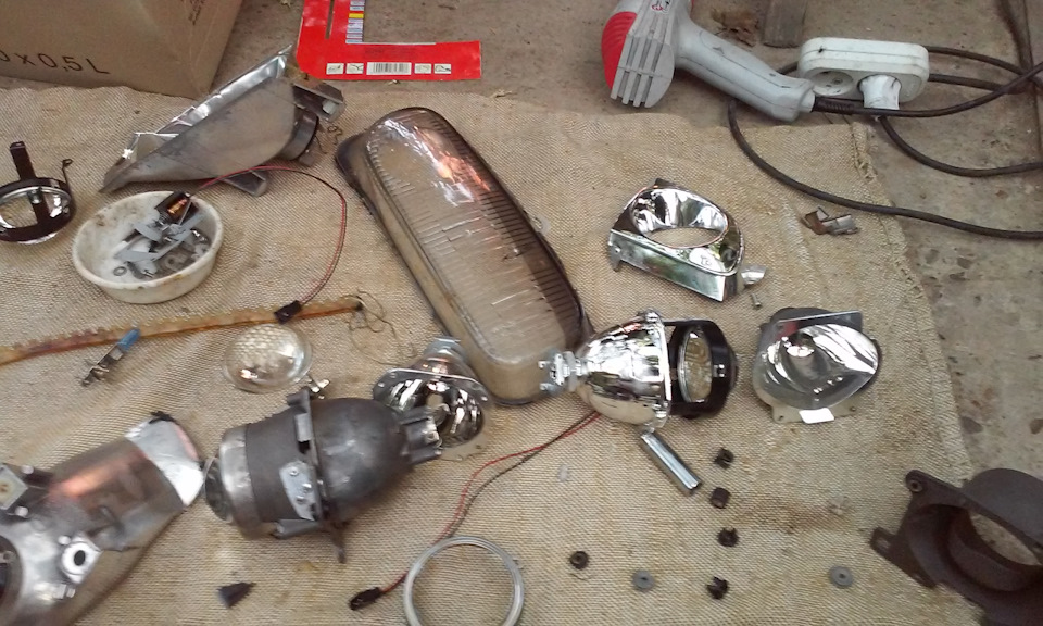 би ксеноновые линзы вместо штатных — Mazda 323 V, 1,8 л, 1995 года ...