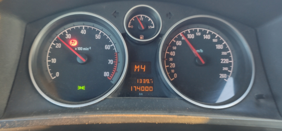 Пробег по приборке на 11.09.21 — Opel Zafira B