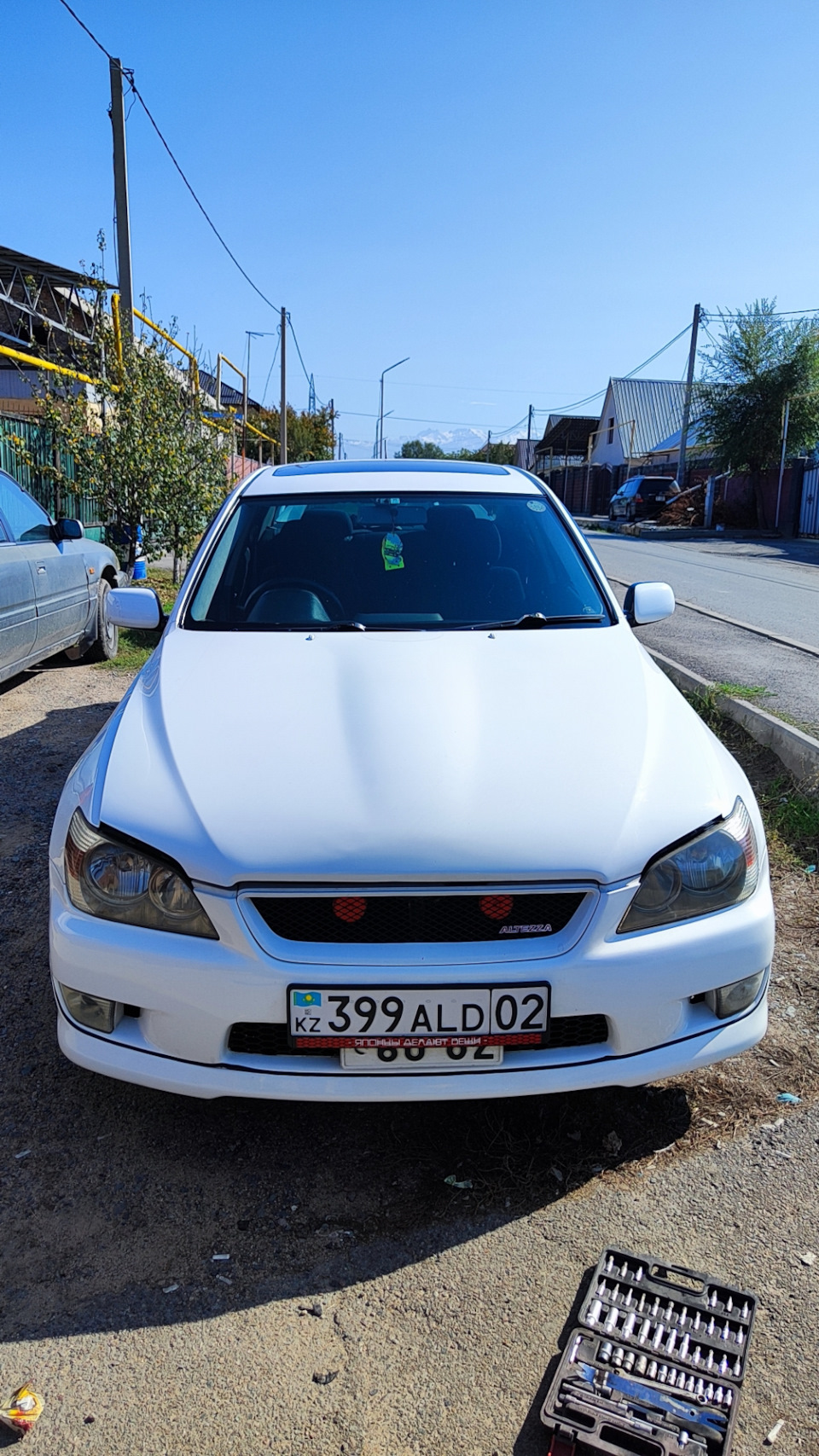 Да здравствует рестайлинг мордашка😁 — Toyota Altezza, 2 л, 1999 года |  электроника | DRIVE2