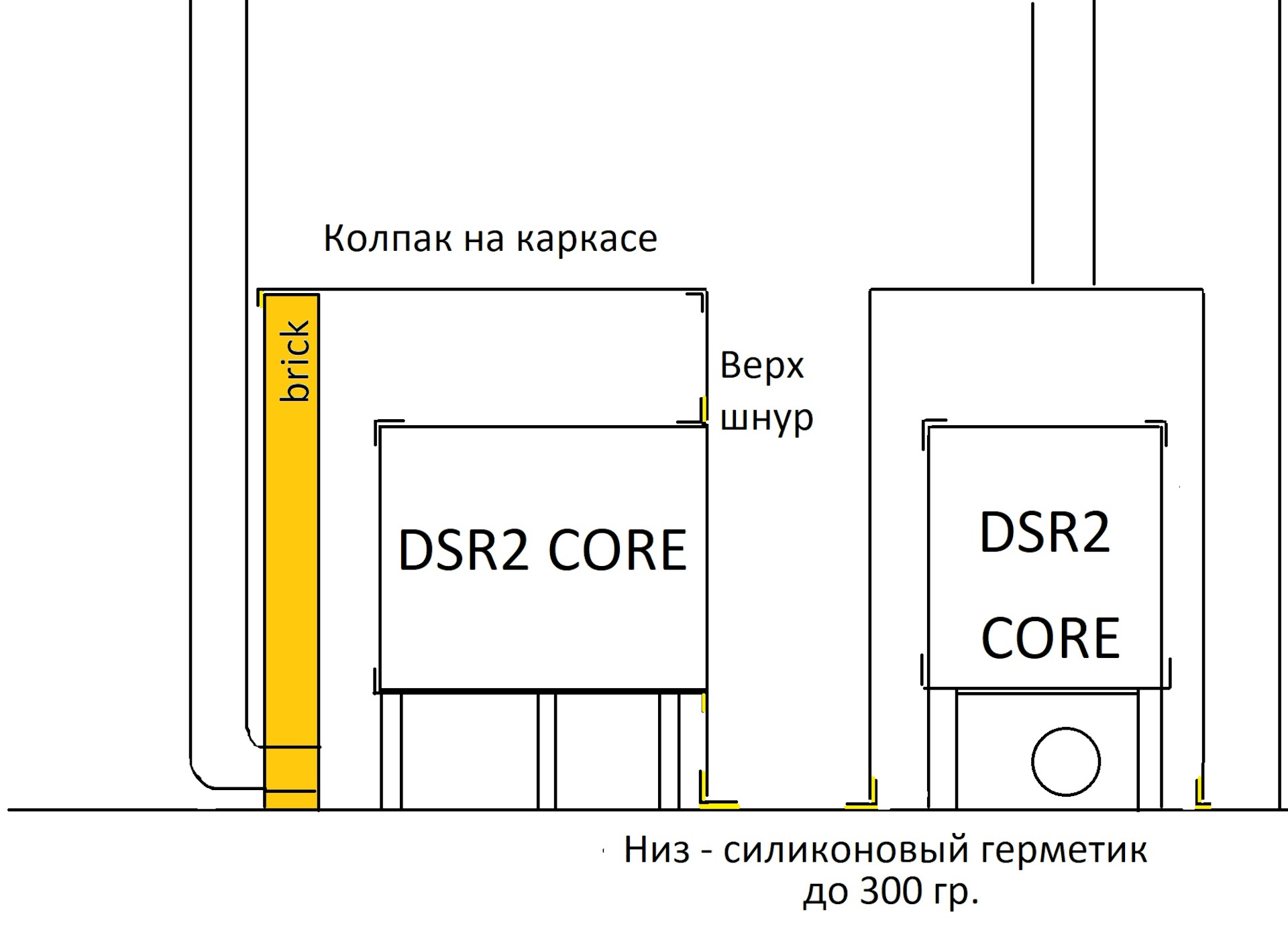 Ракетная печь чертежи с размерами из профильной трубы