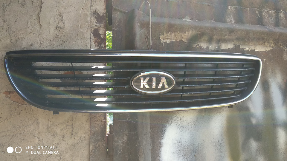 С — стайлинг решетки радиатора — KIA Magentis II, 2 л, 2007 года ...