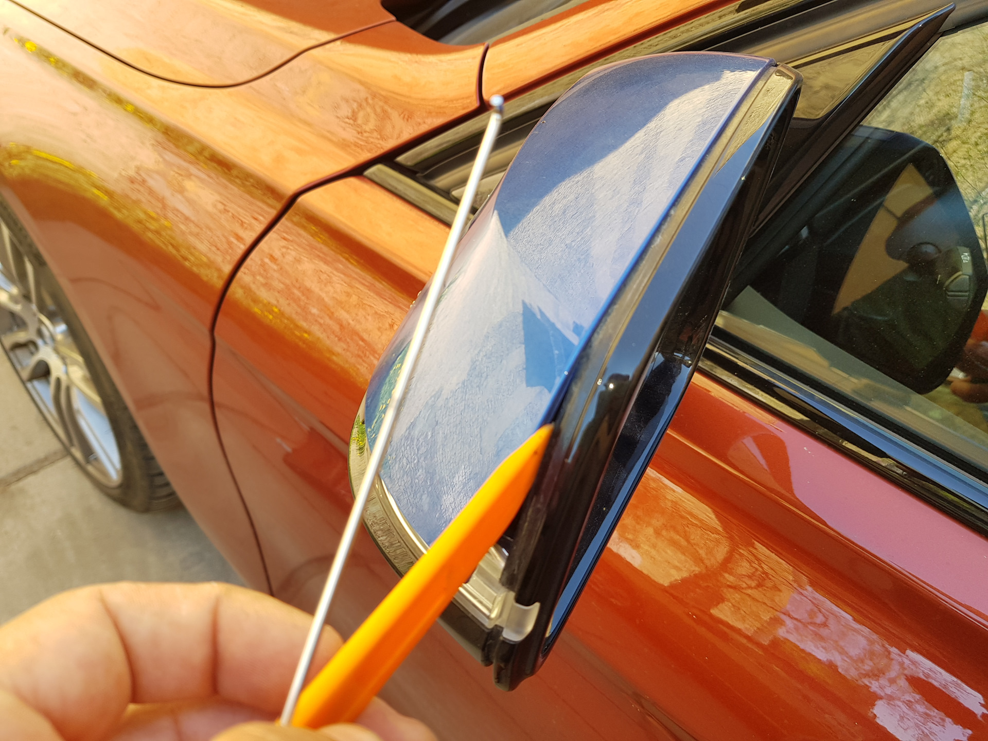 Как снять зеркало f30