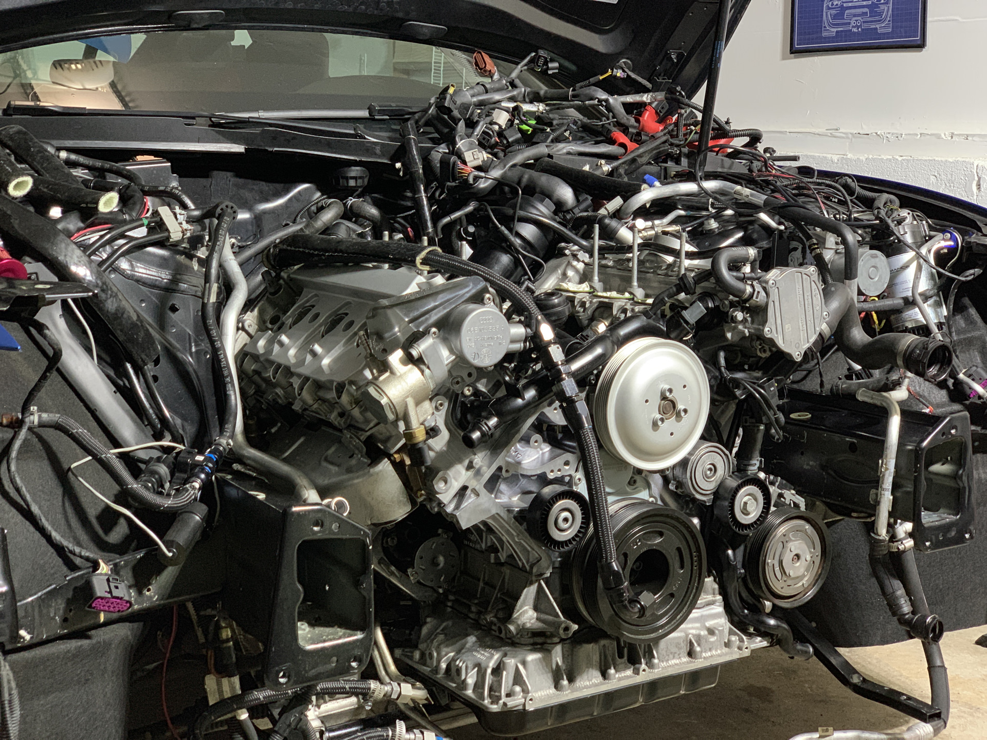 Engine установка