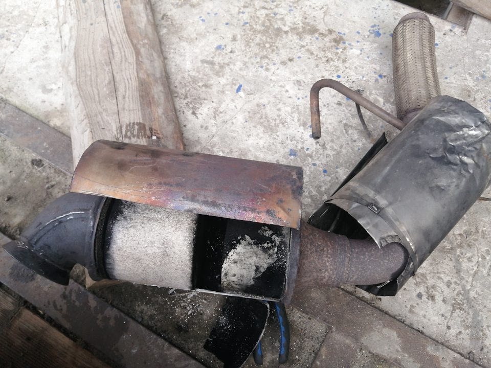 Удаление катализатора! — Jeep Grand Cherokee (WJ), 2,7 л, 2003 года ...