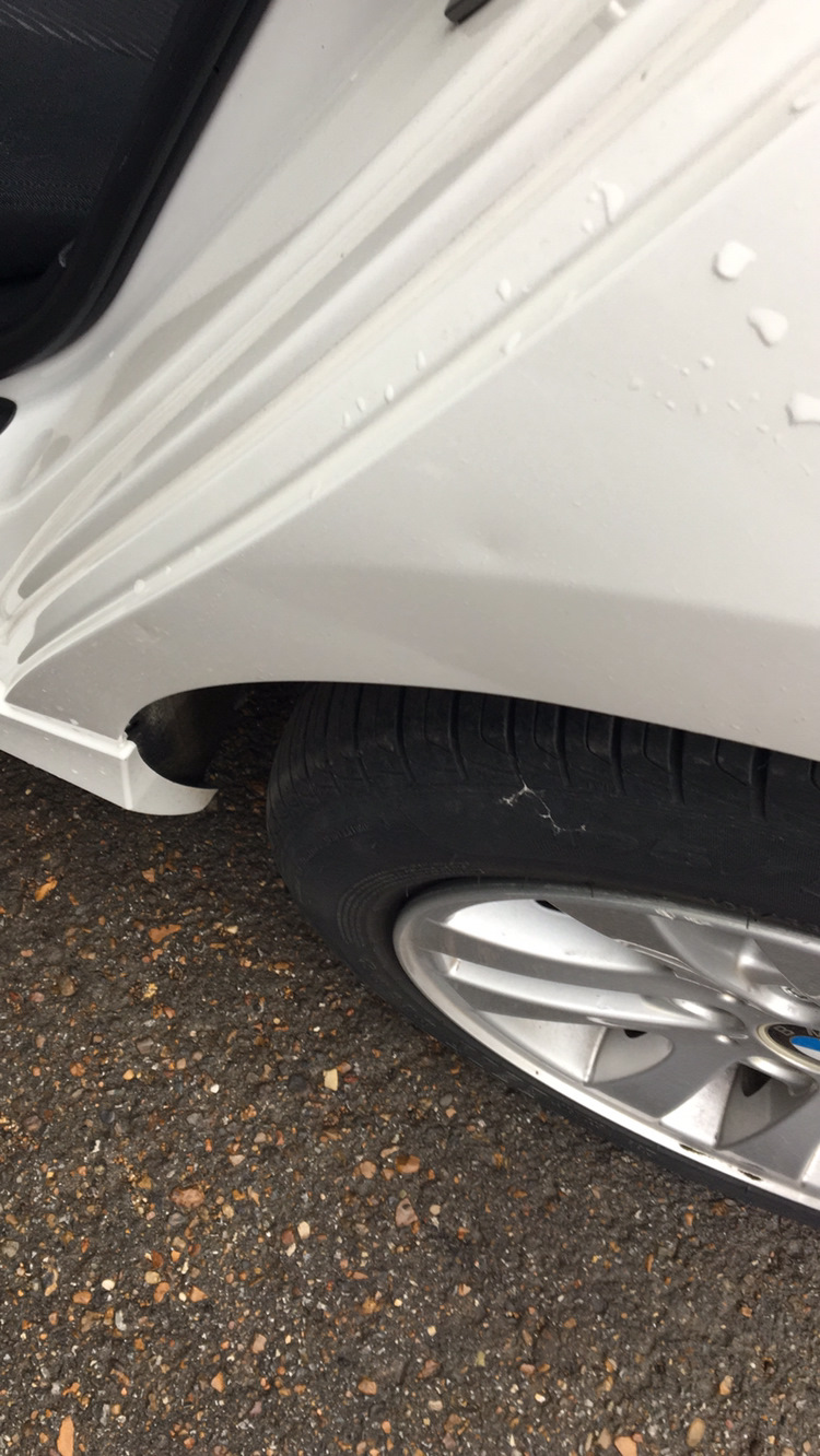 Исправление вмятин на капоте и крыле без покраски — BMW 1 series (F20 ...