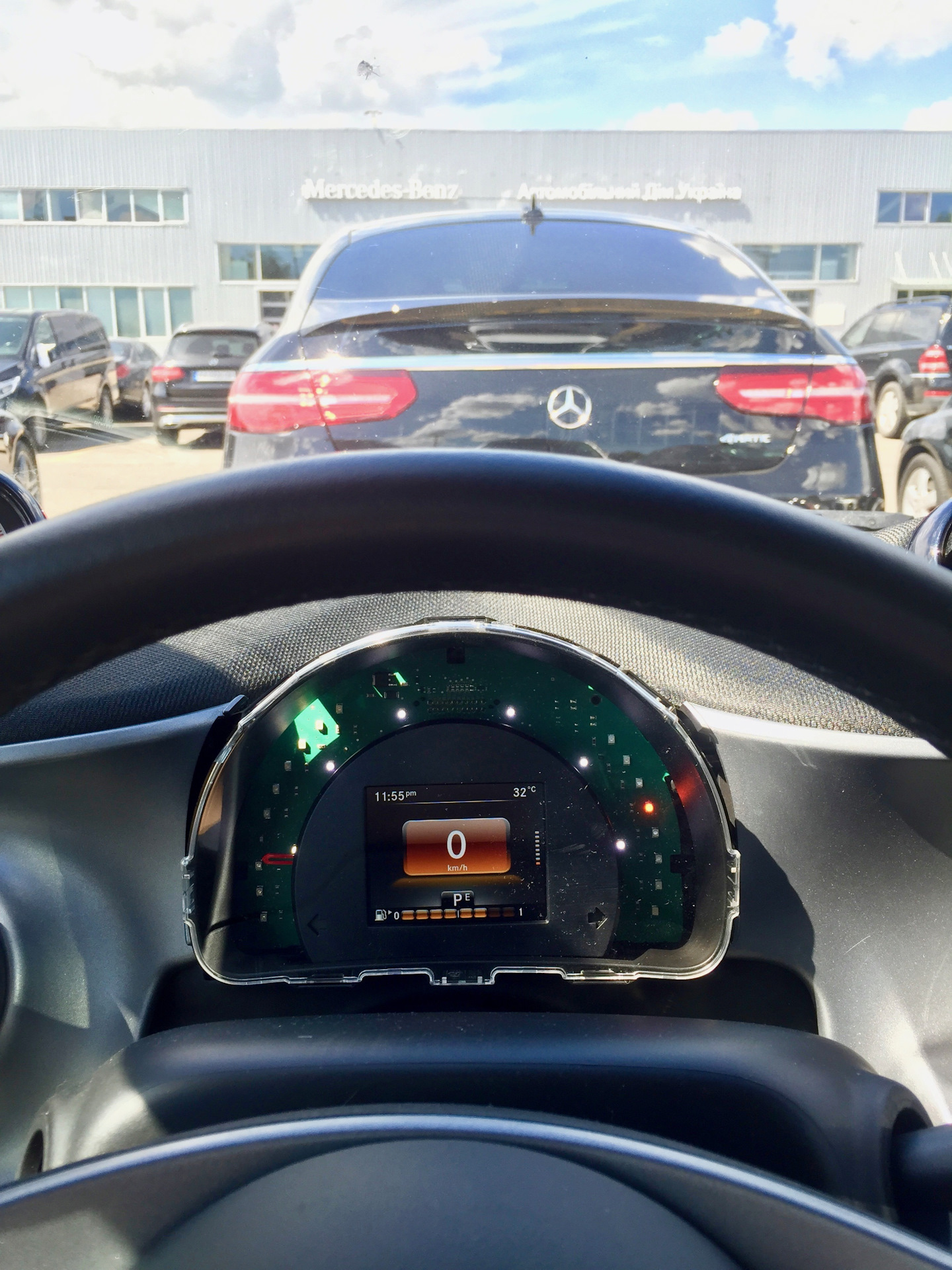Цифровой спидометр — Smart fortwo (3G), 0,9 л, 2016 года | визит на ...
