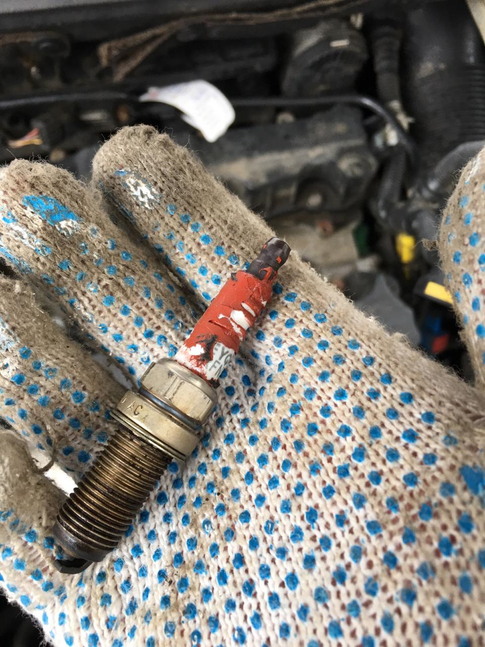 Провернуло ремень ГРМ. — Peugeot 307, 1,6 л, 2004 года | своими руками ...