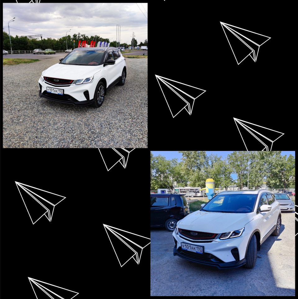 Бронирование передней части и оклейка винилом крыши — Geely Coolray, 1 ...