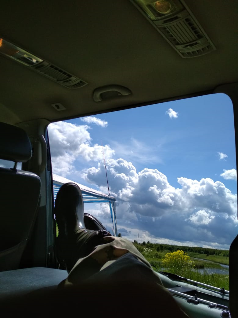 Подготовка к поездке на море — Volkswagen Multivan (T5), 2,5 л, 2008 ...