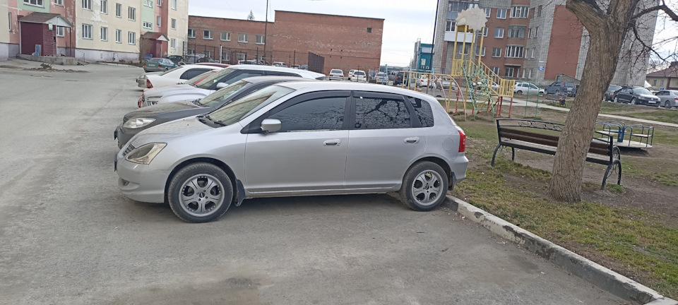 Литьишечко — Honda Civic (7G), 1,5 л, 2000 года | колёсные диски | DRIVE2