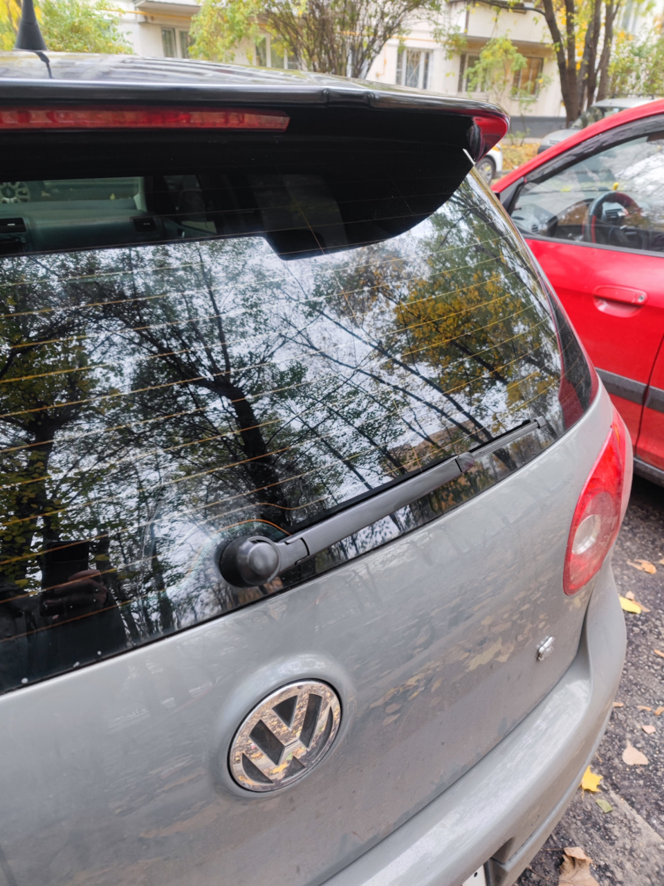 Замена заднего дворника гольф 5 — Volkswagen Golf Mk5, 2,5 л, 2006 года ...