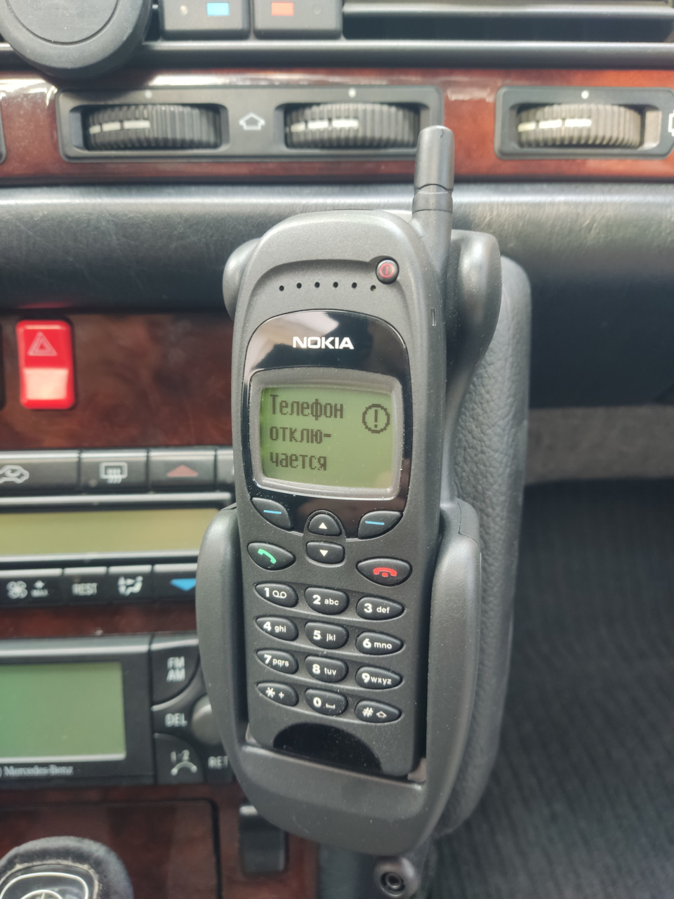 Nokia Cark 91 + Nokia 6150 — Mercedes-Benz S-Class (W140), 3 л, 1998 года |  электроника | DRIVE2