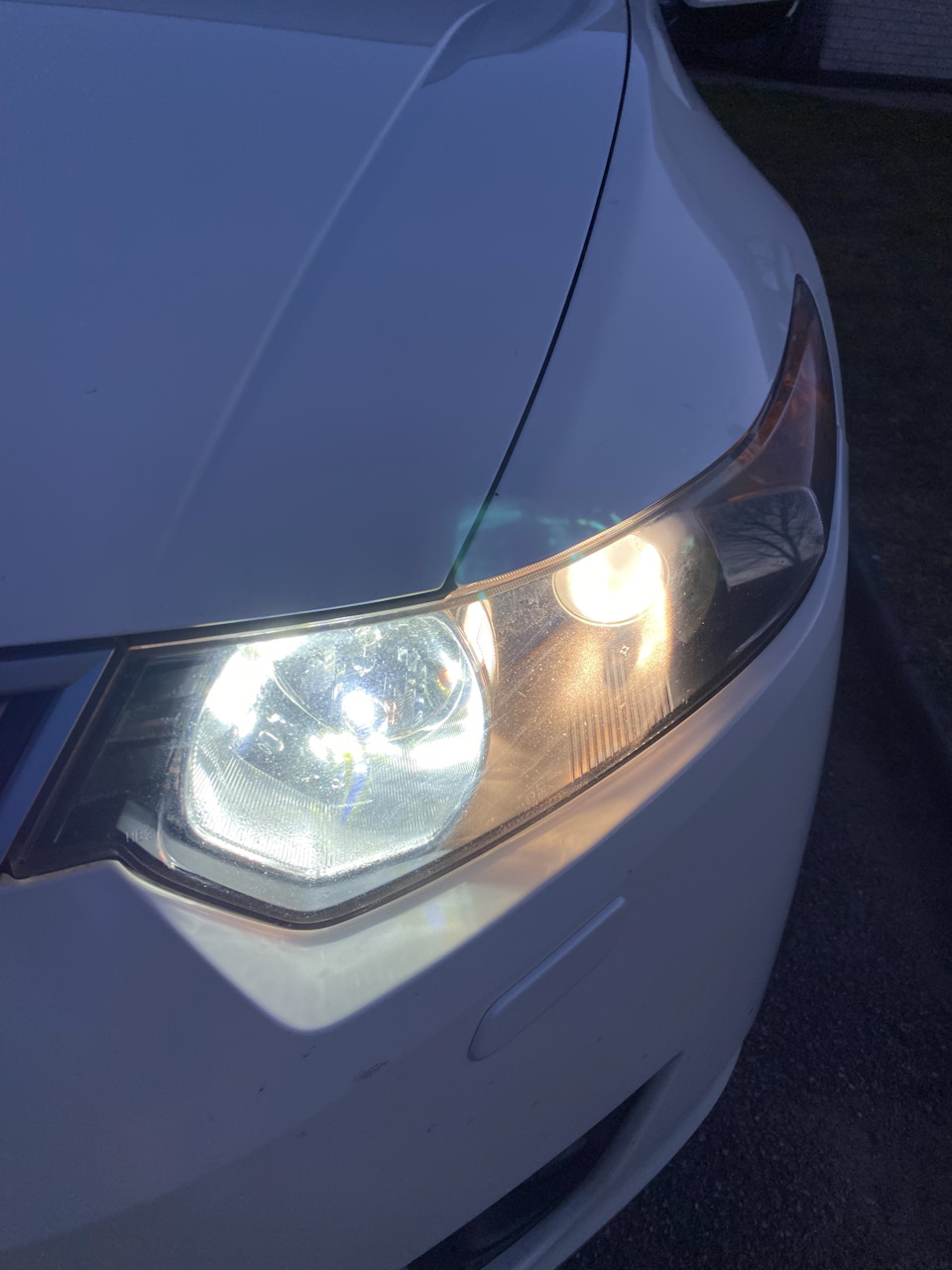 LED лампочки в подсветку номера и габариты — Honda Accord (8G), 2,2 л ...